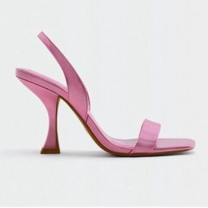 Pink Zara heels